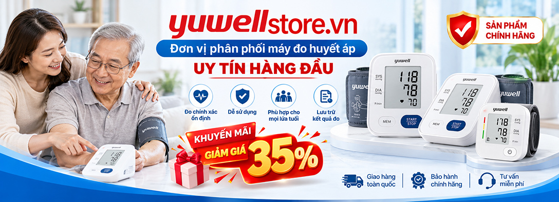 Yuwellstore.vn - đơn vị phân phối đo huyết áp uy tín