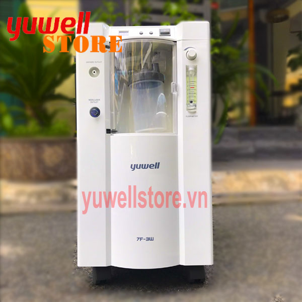 Máy tạo oxy Yuwell 3 lít giá rẻ.