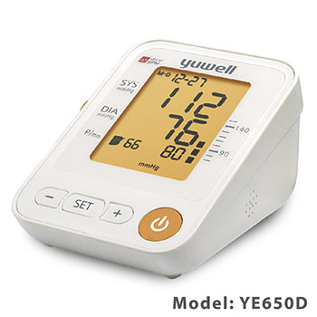  Máy Đo Huyết Áp Yuwell Bắp Tay YE650D